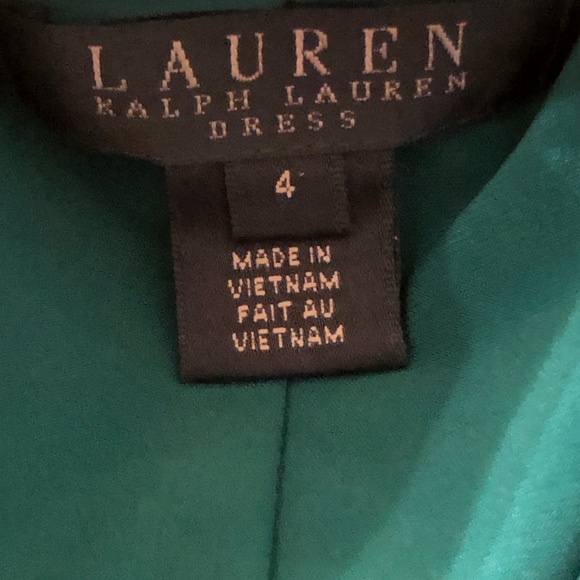Beautiful Jade Green/Ralph Lauren Dress! - Picture 2 of 6